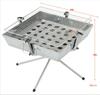 [Campers Collection Yamazen] Stainless Steel Square BBQ Stand CCT-001