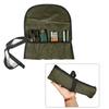 Tool Bag Roll Up Canvas Tool Organizer for Men Women Portable Tool Storage Box with 4 Pocket Small Carrier Bag