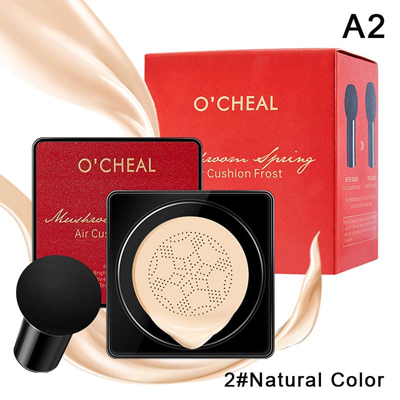 

Mushroom Head Foundation Cushion BB Cream For Face Makeup Concealer Lightweight Full Coverage Foundation Long Lasting A2
