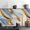 30Cm*30Cm Self Adhesive Marble Water-Repellent Oil Proof Wall Cover For Bathroom Kitchen Wall Decor Peel And Stick Removable Decals