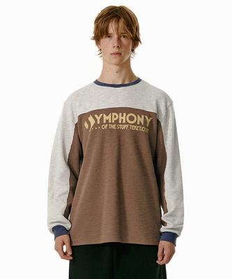 Tekes Symphony Jersey L/S Tee Brown