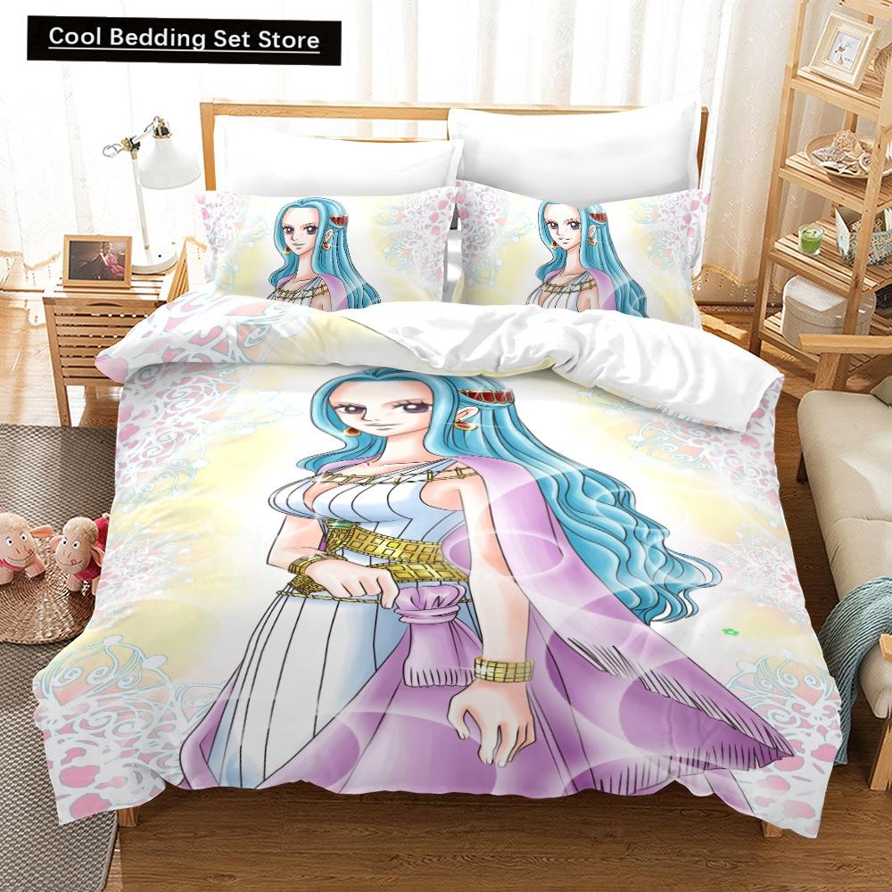 

Boa Hancock Bedding Set Single Twin Full Queen King Size Queen Empress Bed Set Aldult Kid Bedroom Duvetcover Sets 3D Print 013 EU single(135x200cm)