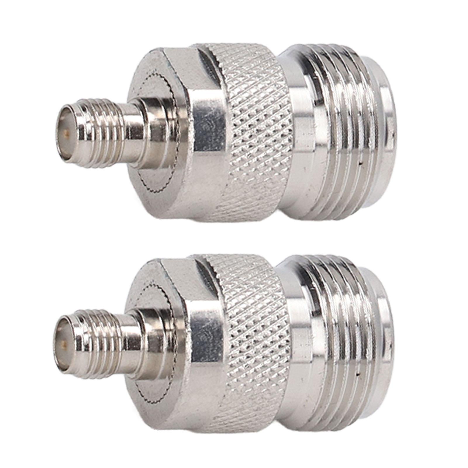 

2 шт. N-мама-SMA-мама адаптер коаксиальный коаксиальный кабельный разъем для домашнего аудио аксессуаров