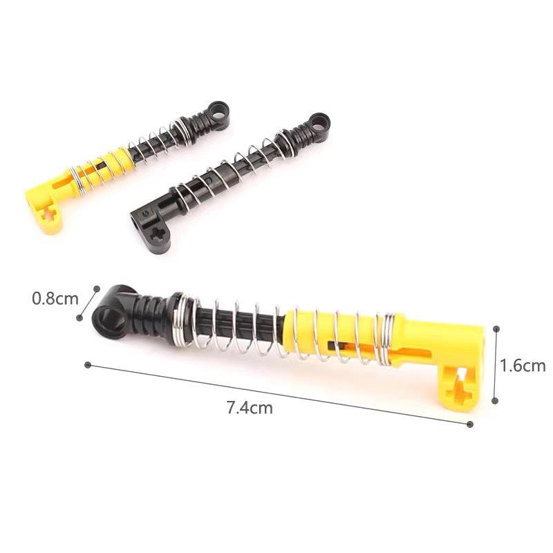 1g Technic 18404 Compatible Building Block Toy - 9.5L Shock Absorber Arm, Compatible with LEGO
