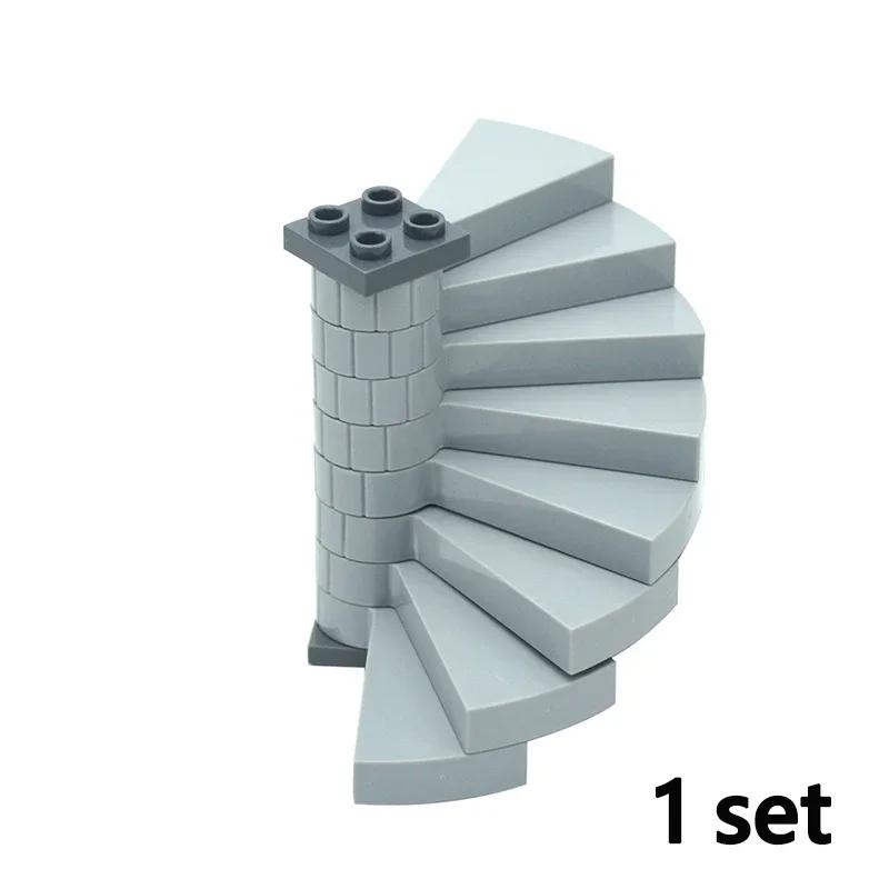 MOC Technical Bracket Bricks 1x2 1x1 Inverted Display Holder Building Blocks Compatible 36840