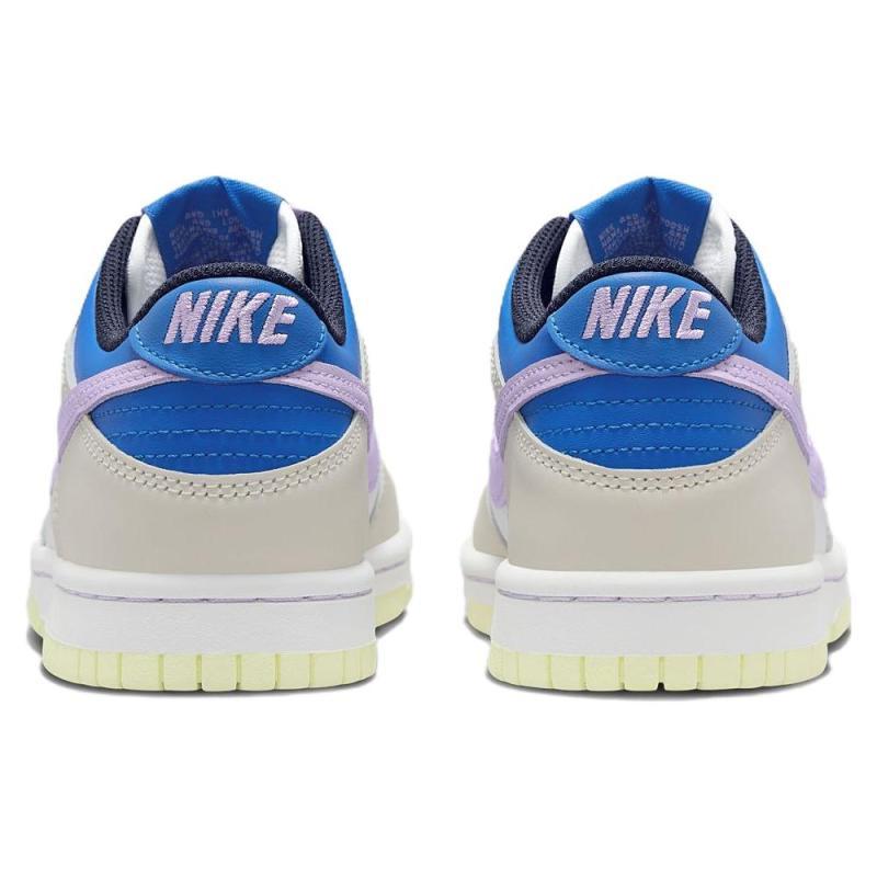 Nike Dunk Low Khaki Blue Pink GS Sneakers FB9109-103