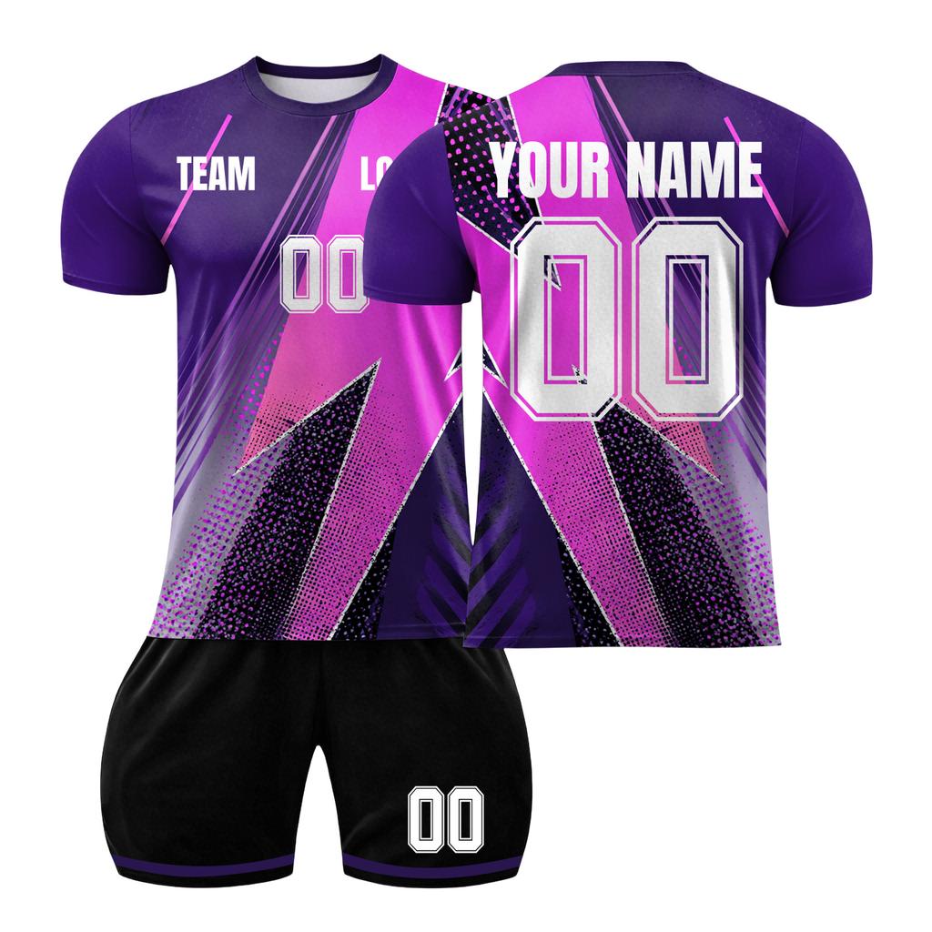 DIY Soccer Set - 2 Pack Blank Tops for Custom Printing - Soccer Training Jerseys for Kids and Adults