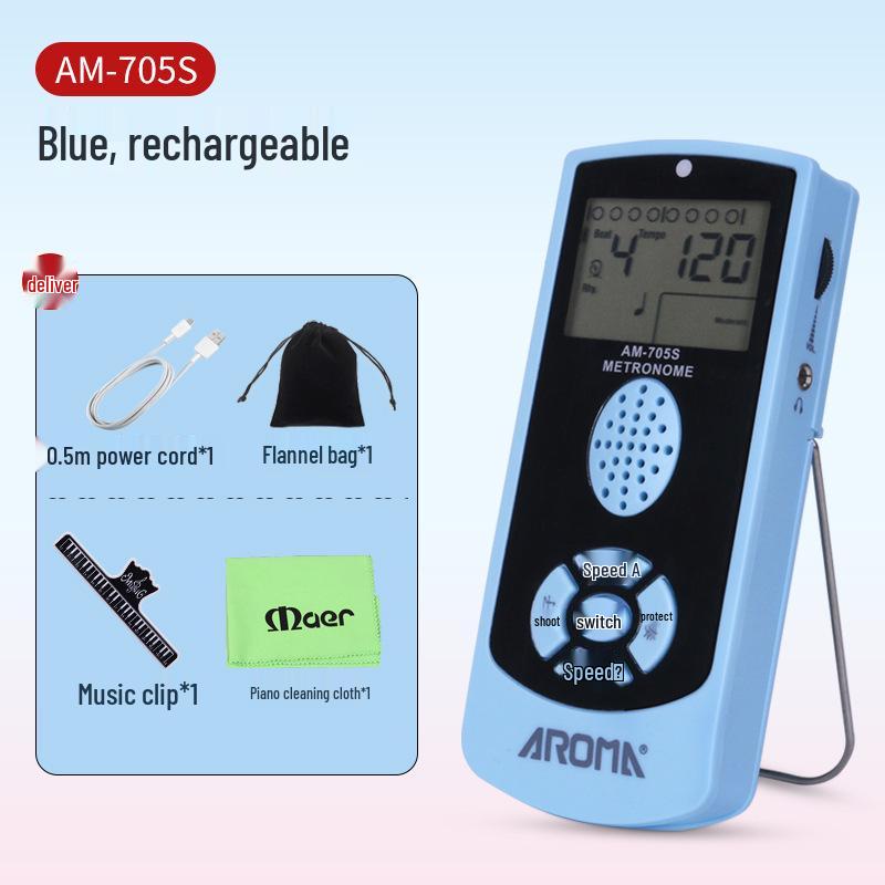 Anoma Multi-Instrument Electronic Metronome for Piano, Hulusi, Guzheng, Drums, and Saxophone.