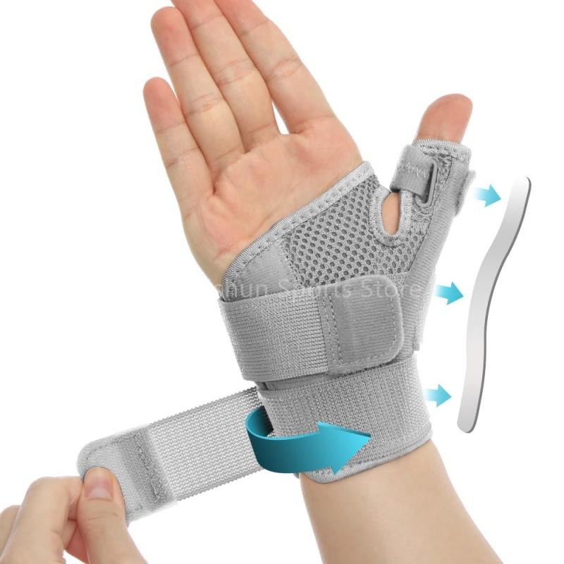 Wrist Thumb Support Brace Splint Orthopedic Wristband For Wrist Hand Thumb Stabilizer Fits Both Right Left Hand For Men Women