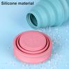 500ML Collapsible Water Bottle Food Grade BPA Free Leak Resistant Portable Travel Hiking Sports Water Kettle