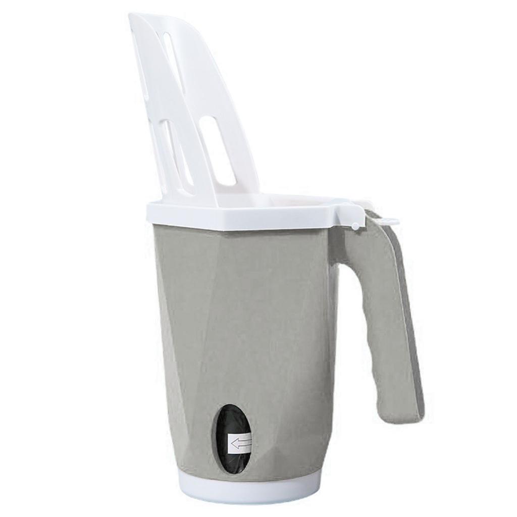 Cat Litter Shovel Detachable Portable Large Capacity Integrated Litter Scooper with Litter Box for