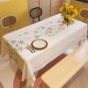 American Light Luxury Rural Tablecloth Rectangular Coffee Table Dining Table Home Party Decor Dustproof Washable Table Cover