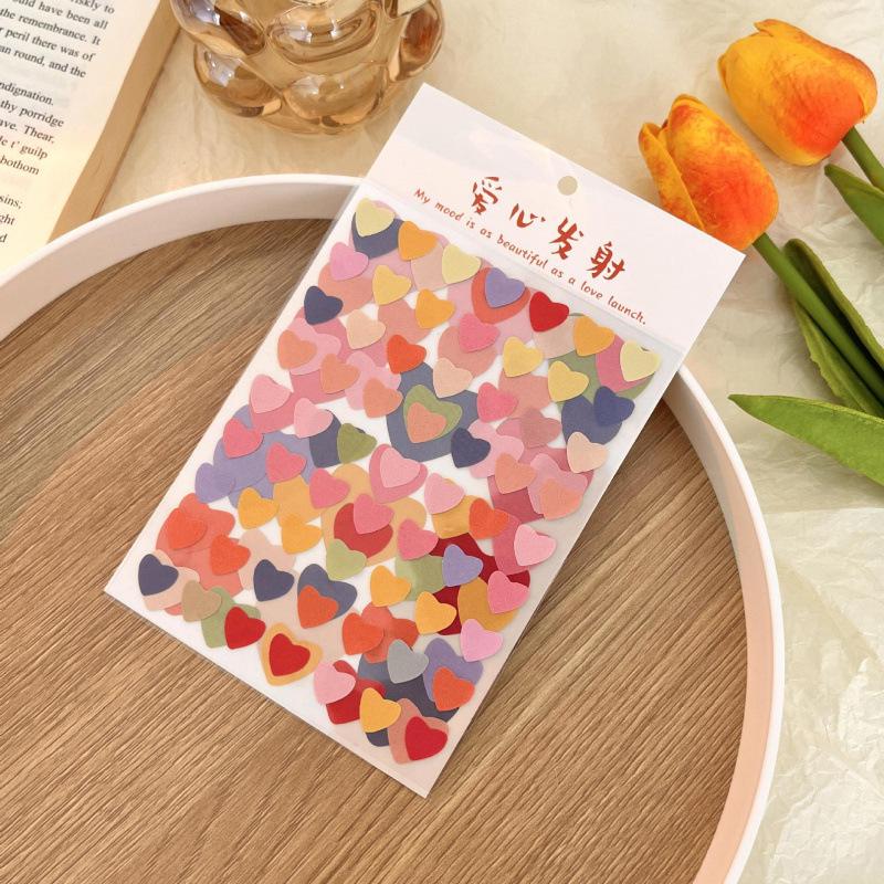 Polka Dot Washi Tape Stickers for Journaling - Small Round Labels