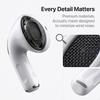 Apple AirPods 4 Tam Kablosuz Kulaklıklar Uzamsal Ses Kuvvet Sensörü Kontrolü Hands Free Kulaklıklar iOS Android Akıllı Telefonlar İçin