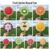 DIY Lacquer Round Fan Painting Set - Includes Pigment and Absorbent Paper