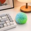 Jouet Main Apaisant Soulagement du Stress Boule Poilue Jouet, TPR Poilu à Presser Fidget Adultes Relaxation Soulagement de l'Anxiété Bureau pour Aide à la Concentration, Tactile Doux