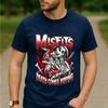 Vintage Misfits Rock Band Tee Static Age Album Last Caress Famous Monsters Print Unisex Punk Rocker Casual Short Sleeve T Shirt