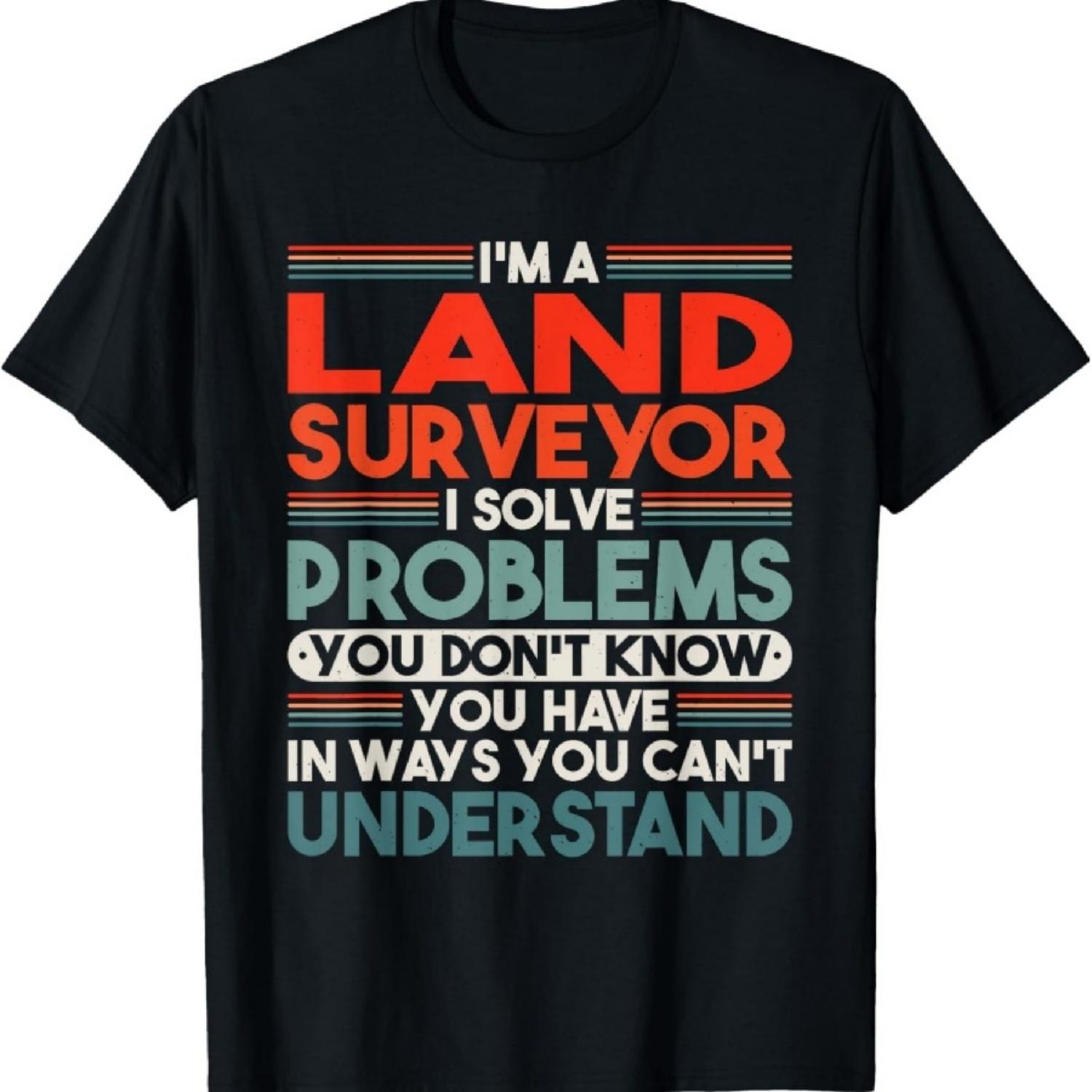 

Land Surveyor T-Shirt XXXXXL різнокольоровий