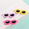 50pcs Cabochons Resin Ornaments Flat Back Simulation Toy Kawaii Resin Mini Sunglasses  Scrapbook