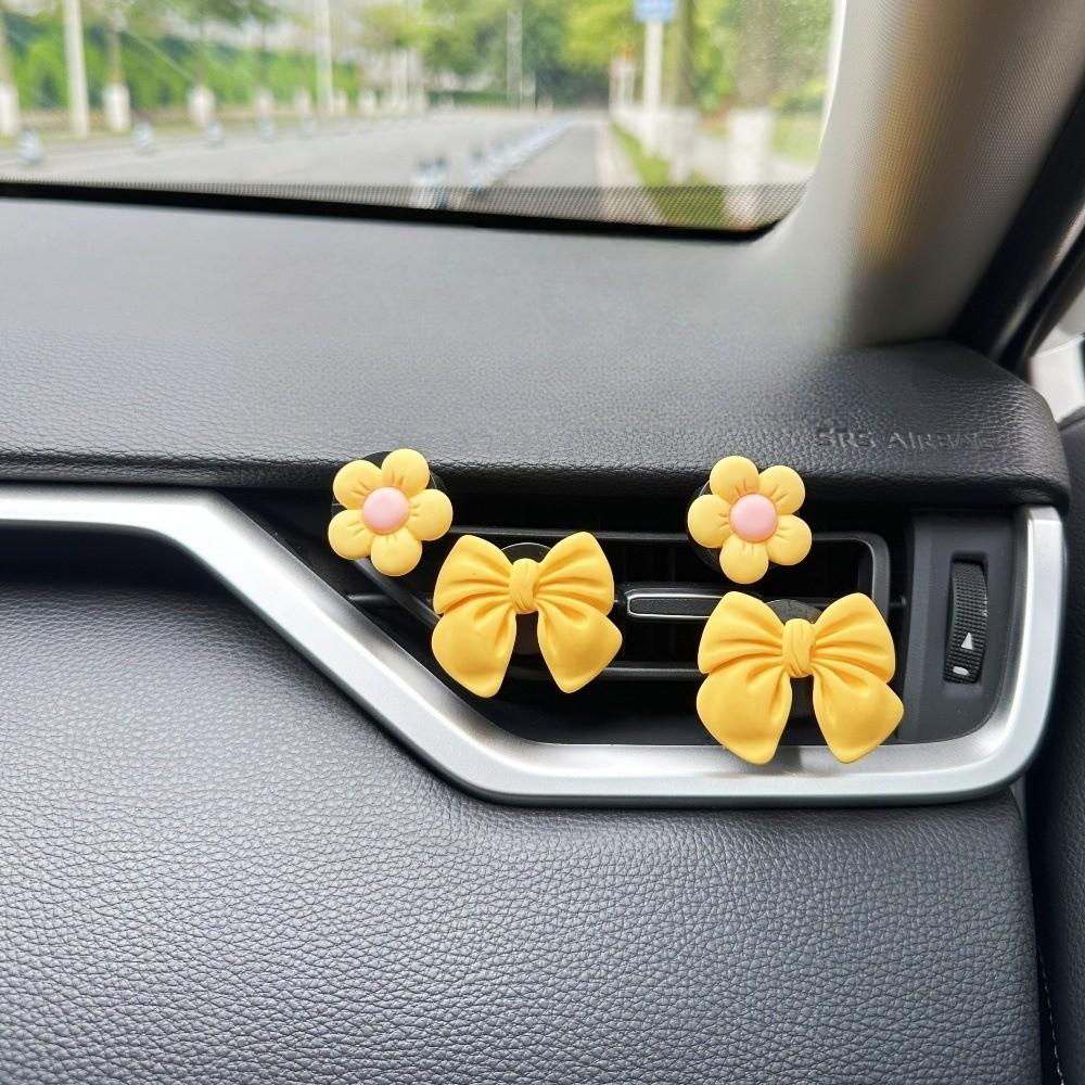 Bow Knot Design Car Air Vent Clips 8PCS Multi-Pack Dashboard Decorations  For Automobile Truck