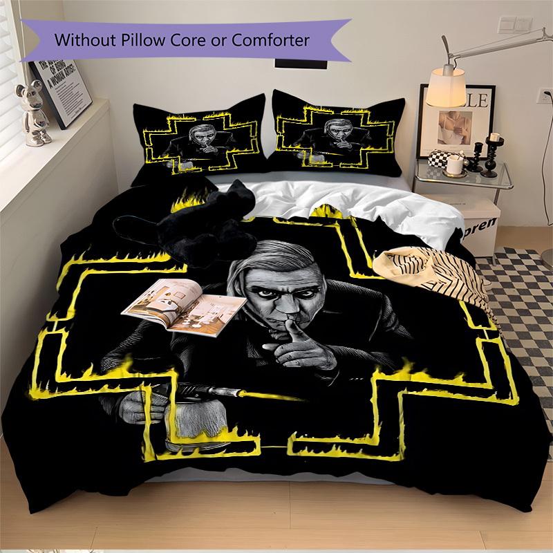 3pcs Rammstein Merchandise Comforter Set - Four Seasons Home High,Machine Washable Bedspread with Pillowcases (No Filling) Yy250909023