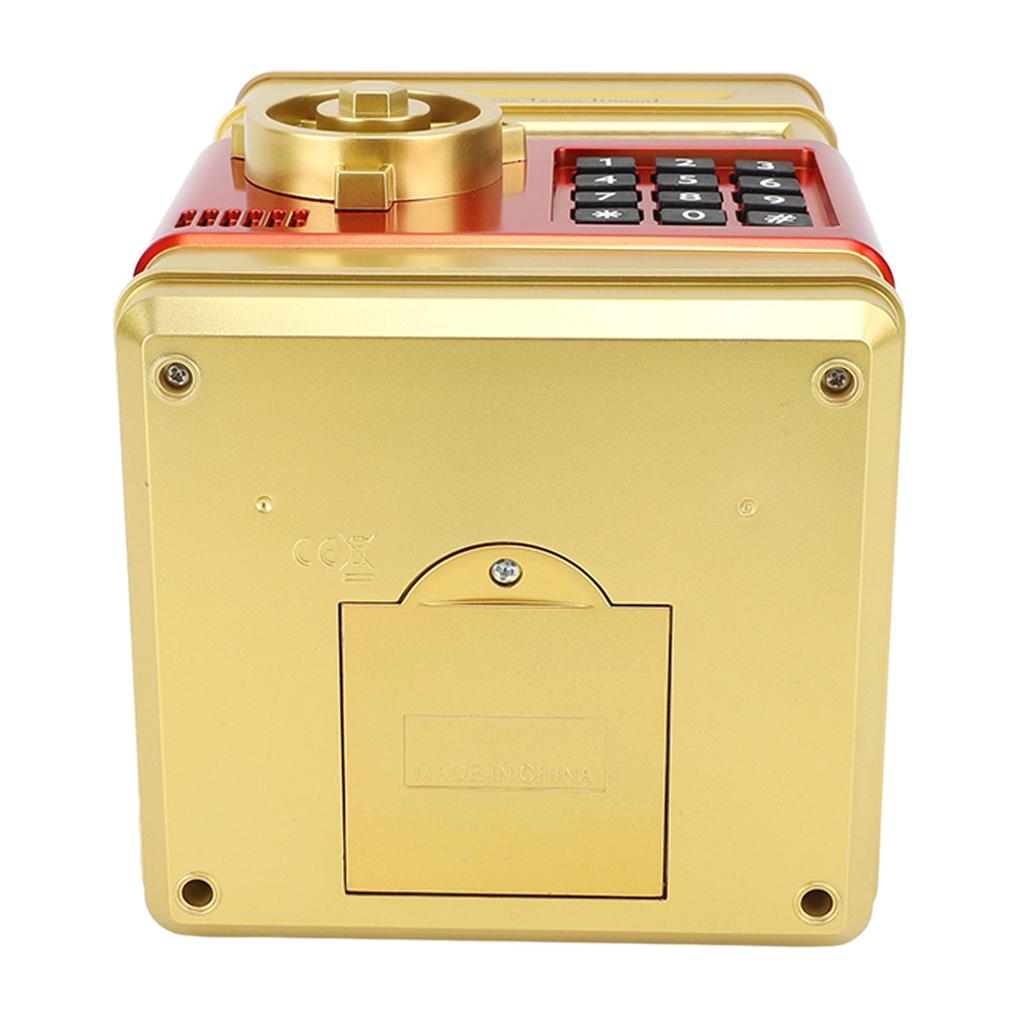 Piggy Bank Cash Coin Can Auto Scroll Paper Money Saving Box Mini ATM Coin Bank Money Saving Box