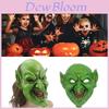 Terrifying Witch Costume Mask For Halloween And Carnival Parties Pu Foam Material 24*28cm