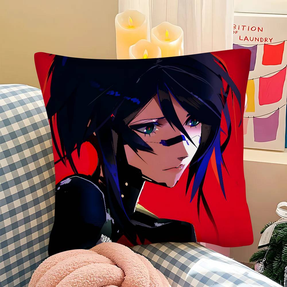 

pc Popular SSignalis Horror Game Anime Pillow Case Fashion Square Pillowcase Bedroom Sofa Room Ins Decoration Leisure 40x40 cm