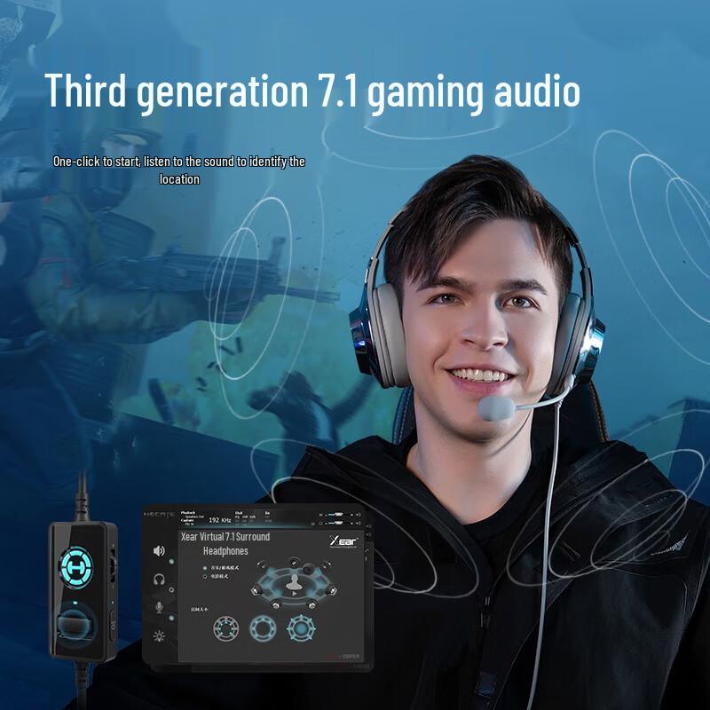 EDIFIER HECATE G2 Pro 7.1 Surround Gaming Headset