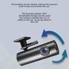HD Dual-Lens WiFi Dash Cam with Night Vision & Mobile Connectivity