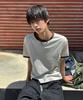 SIGNATURE Cropped Ringer Short Sleeve T-Shirt [2 Colors]