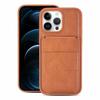 Multifunctional Vertical Flip Card Wallet Holder Vegan Leather Back Phone Case