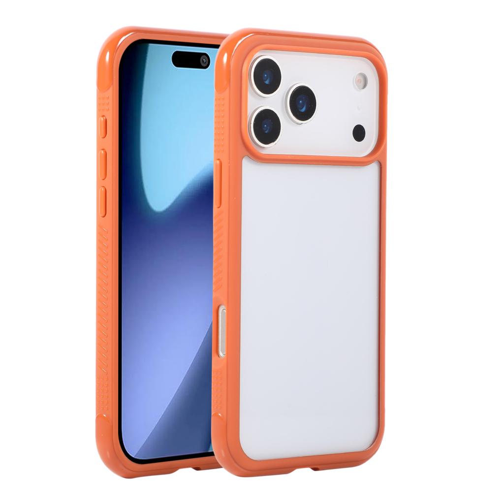 For iPhone 17 Pro Max Case TPU + PC Transparent Protective Phone Cover