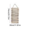 1PC Decorative Rustic Wooden Climbing Frame Flower Rack Space-Saving Vertical Garden Wall Decor Wood S/M/L