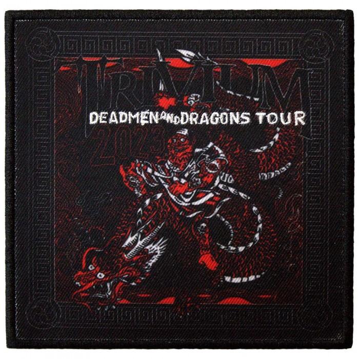 Trivium Deadmen & Dragons Tour ´23 Printed Iron On Patch