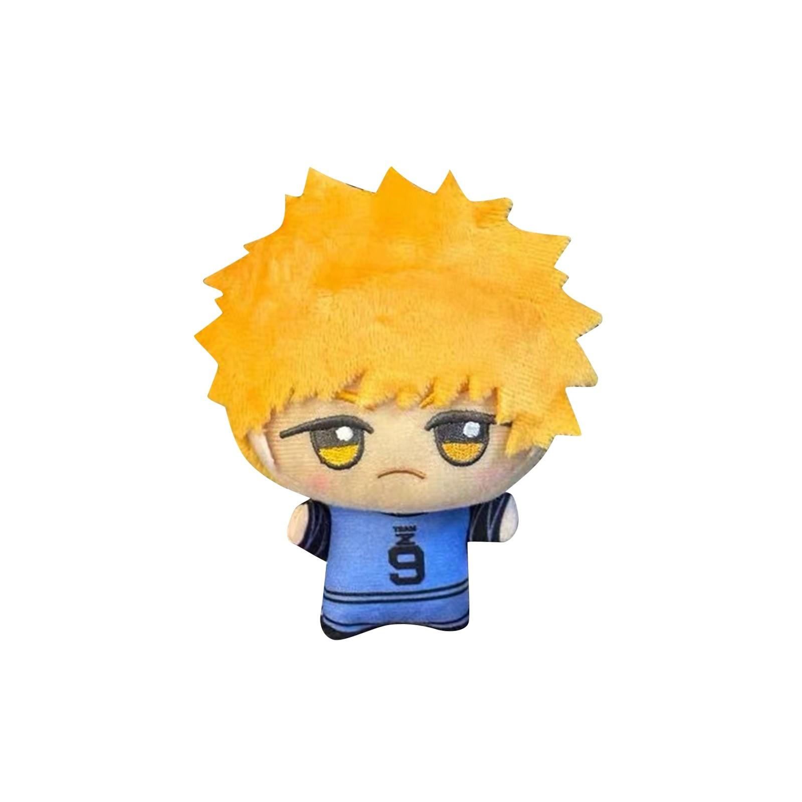 

Мультяшная аниме-милая плюшевая кукла-подвеска, креативная декоративная кукла-подвеска One Size оранжевый