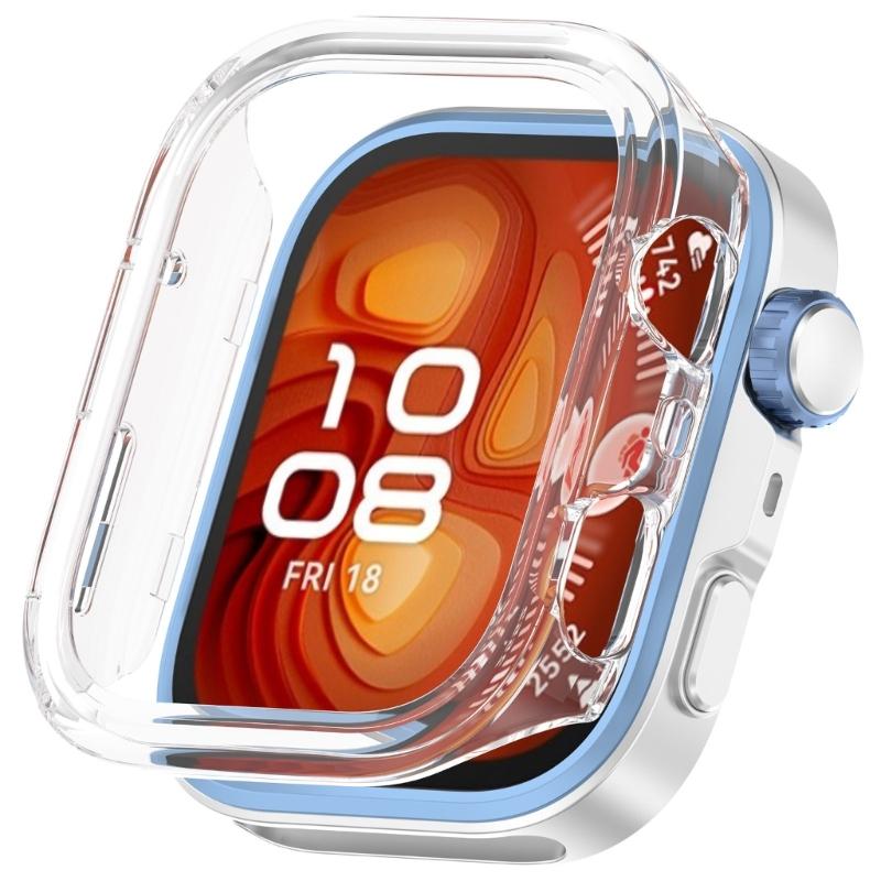 Screen Protector Case Scratch Resistant Hard PC Bumper Protective Cover Antiscratch for Watch Fit 4