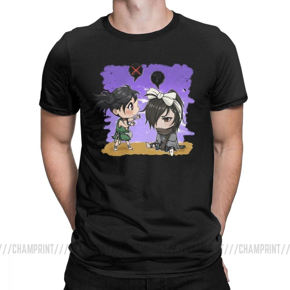 Hyakkimaru And Dororo Chibi Dororo Lovely Men S T Shirt Vintage Tees Short Sleeve Crew Neck