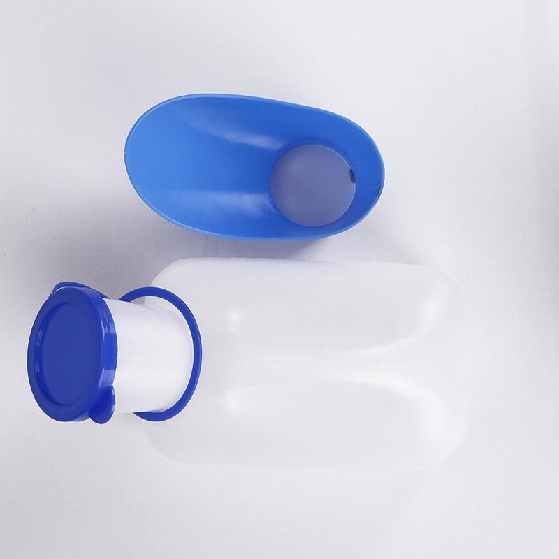 1000ML Unisex Portable Urine Urinal Toilet Aid Bottle For Traveling Camping Outdoor+Feminine Adapter