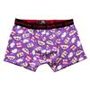 Small Planet Crayon Boxer Briefs with PU Face Design Shin-chan Men's (Size L)