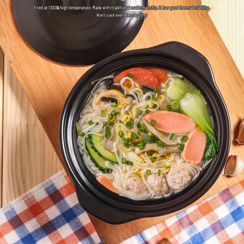 HuaMeiGuan Ceramic Open Flame Stew Pot