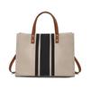 Viney Große Canvas Laptop-Tragetasche für Damen