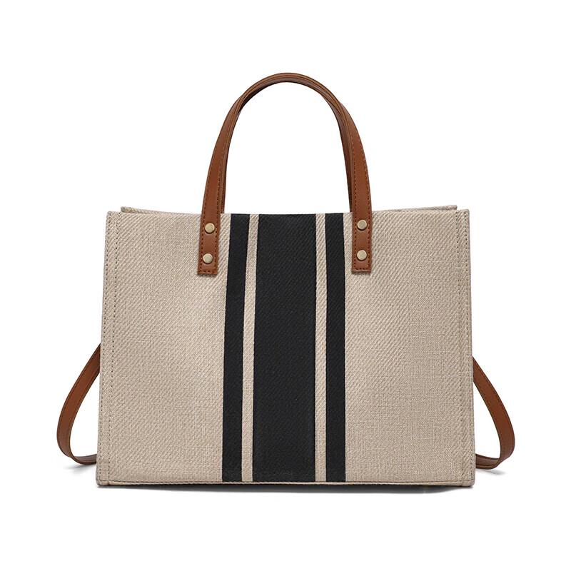 Viney Große Canvas Laptop-Tragetasche für Damen