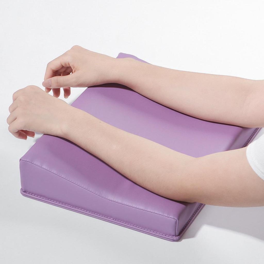 Portable U-Shaped Nail Art Cushion with Detachable Bracket and Inclined Design In Multi-functional Russian Style