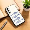 S-Sardines F-Fish Art Phone Case For Samsung Galaxy A73,A72,A71,A70,A53,A52,A51,Soft Silicone Black Cover