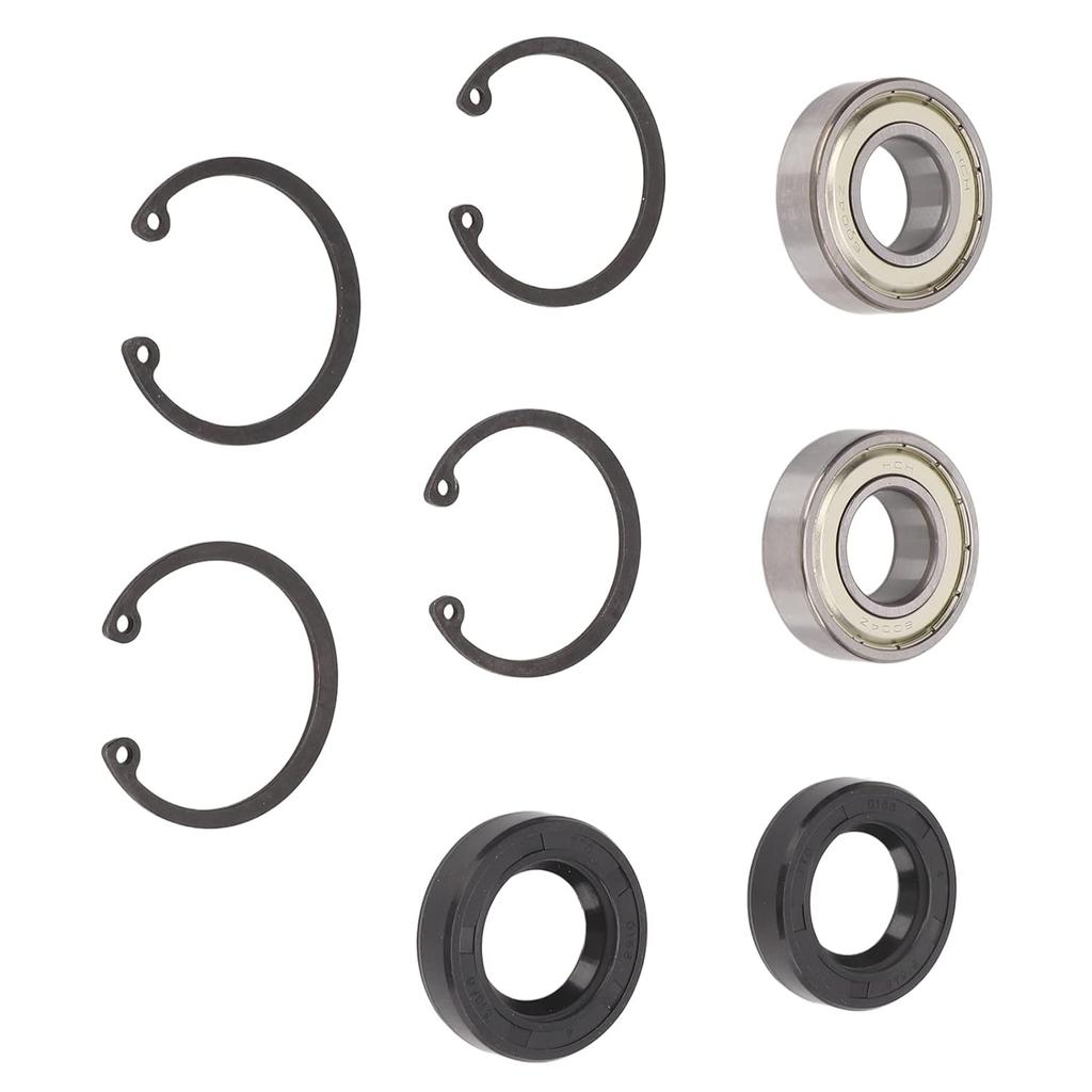 Axle Shaft Bearing and Seal Kit, 2 Set Rear Axle Shaft Bearing and Oil Seals 611931 70181G01 Replacement for Marathon Medalist