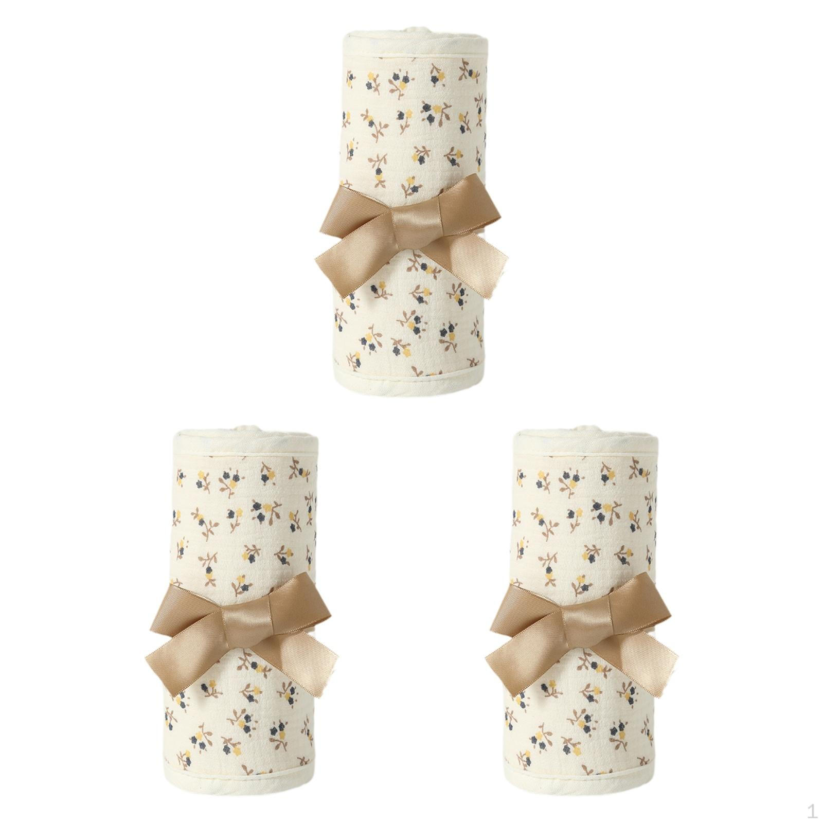 

4 шт. чехлы на бортики детской кроватки для малышей младенцев новорожденных зеленый Little Flower