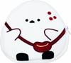 MORIPiLO Shimaenaga (Shimae Daifuku Tissue Pouch) Plush Toy, Cute, White, 9x13x1cm, Character, Morishita Makura