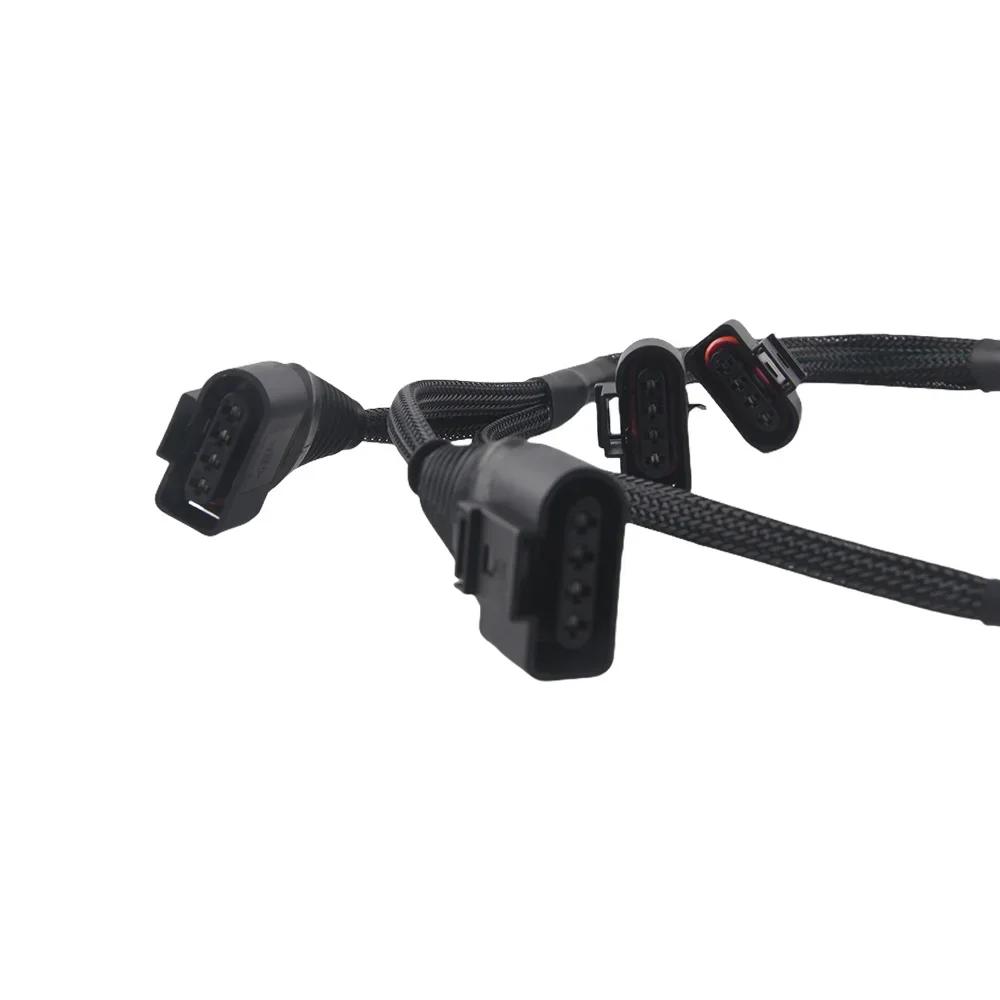 Car Ignition Connector Wire Harness Compatible-for TT A4 1.8T Turbocharged 034-701-0004 06B998018T NP-18WHKIT 0347010004
