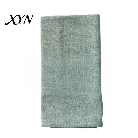 Washable Cloth Napkin Bohemian Linen Napkin, Rustic Machine Fabric 16 Inch Farmhouse Wedding Table Decor Napkins Style for Dining Home Bridal